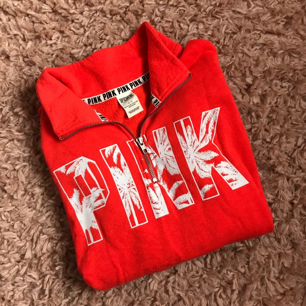 PINK Quarter Zip